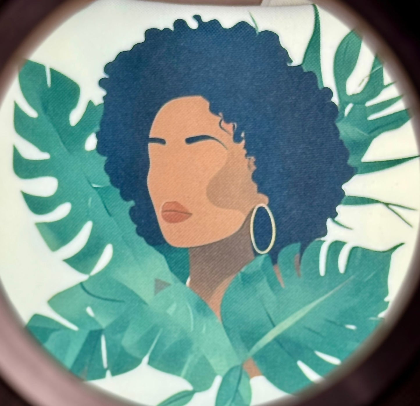 Rooted Queen Afro-Tropical Tote Bag